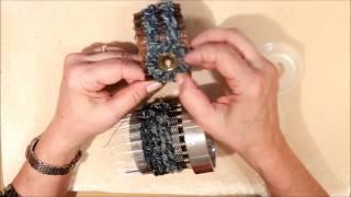 Bangle Weaver Tool by Kleshna & Beadalon - Upcycle Denim Weaving Tutorial