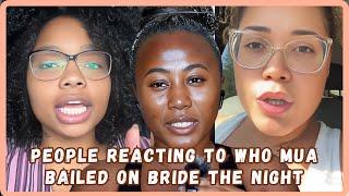 People Calling Out MUA Who Bailed On Bride - Viral Video