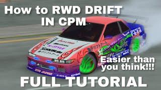 How to Rwd drift in Car Parking Multiplayer [ FULL TUTORIAL ]