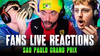 Fans Live Reactions to the 2024 Sao Paulo Grand Prix