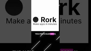 RORK AI - No-Code App Builder || Build Mobile Apps Without Coding! #rorkai #nocode #aitools #ai