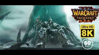 The Frozen Throne Ending Cinematic Warcraft III Reforged 8K 60 FPS (Remastered with ML AI)