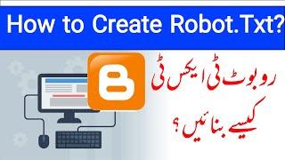 How to Create Robots txt blogger how to create robots.txt file