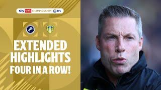 FOUR IN A ROW! | Millwall v Leeds United extended highlights