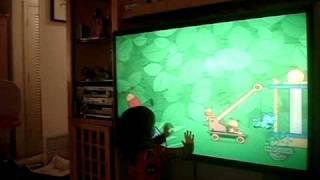 Jaden Murr Enjoying the start of one of his favorite shows Ni Hao, Kai-lan on March 5th 2009