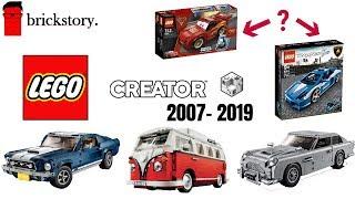 Alle LEGO Creator Expert Autos 2007 - 2019! | mit 10265 Ford Mustang | Brickstory