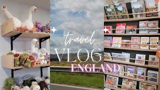 TRAVEL VLOGS England  | road trips, hotel tour, shops, more!