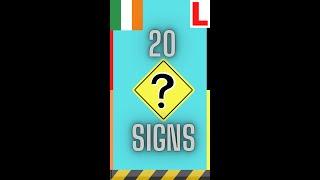 20 Road Signs In Under A Minute #shorts