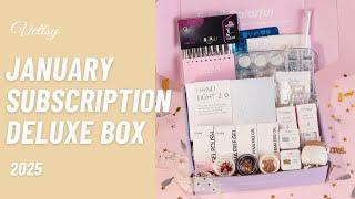 Vettsy Monthly Subscription Deluxe Box-January 2025 Unboxing & Tutorial