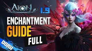 Aion Classic EU - Full enchantment guide, Detailed statistics