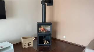 Обігрів будинку за допомогою чавунної печі Jotul F 520