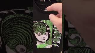 UZUMAKI JAPANESE HORROR MANGA BLACK T-SHIRT - BIG COMIC SPIRITS - BUDGET SHOPPING AT ROSS