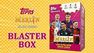 2023-24 TOPPS Merlin Chrome UEFA Club Competitions Soccer - BLASTER BOX