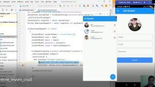 Flutter firebase firestore crud with MVVM and GetX