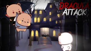 Dracula Attack on Bubu Dudu  |Peach Goma| |Animation| |Halloween|