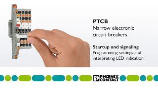 Tutorial device circuit breaker PTCB – startup and signaling