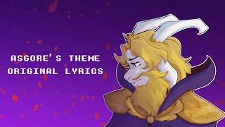 Asgore's Theme - Original Lyrics