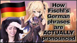 GERMAN REACTING TO FISCHL'S GERMAN | GENSHIN IMPACT (Unreconciled Stars)