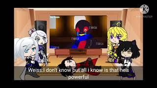 [Team rwby reacts to last breath sans vs error sans] [Gacha club reaction video]