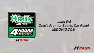 2025 O'Reilly Auto Parts Four Hours of Mid-Ohio Promo | IMSA Michelin Pilot Challenge
