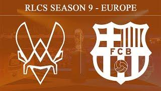 RV vs FCB | Renault Vitality vs FC Barcelona | RLCS Season 9 - Europe (23rd Feb 2020)