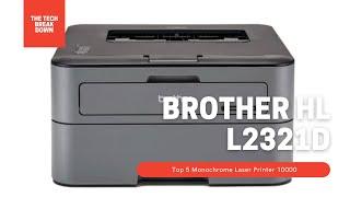 Brother HL L2321D Review | Top Monochrome laser Printer under 10000