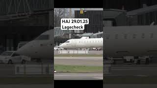 Just Spotting | HAJ Airport Hannover | 29.01.2025 #haj #planespotting #hannnover