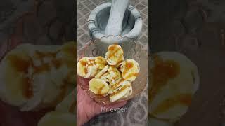 ASMR | Banana Ice Cream Rolls | Mortar&Pestle