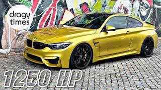 1250 HP BMW M4 F82 S55 Single Turbo | Acceleration from 200-250-200-300 Km/h