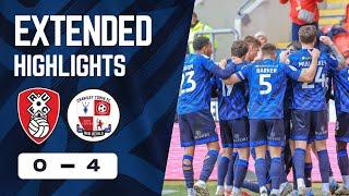 EXTENDED HIGHLIGHTS | Rotherham United v Crawley Town