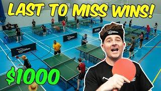 Last Table Tennis Team To Miss Win's $1000