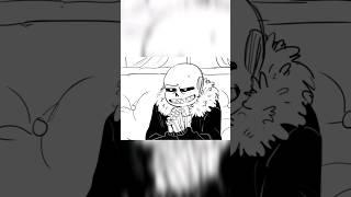 ЭТО КОТ #comics #undertale #underfell #sans #papyrus #undertaleau #озвучка