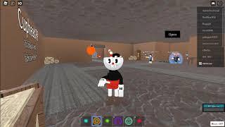 roblox cuphead all weapens shooting and i like playing the cuphead game