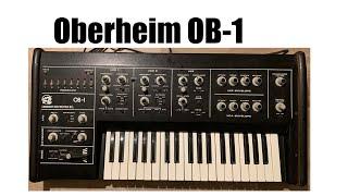 Oberheim OB-1 - The Creamiest Synth in the World!