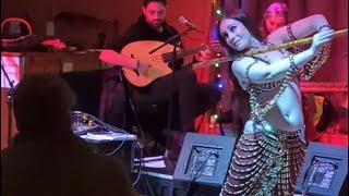 Bellydance on a Lebanese Classic with Fez Tones Band (part 3 of 4) ️