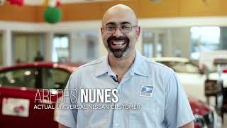 Aredes tells you why he bought from Universal Nissan!