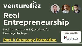 VentureFizz Real Entrepreneurship - Part 1: Company Formation for Startups