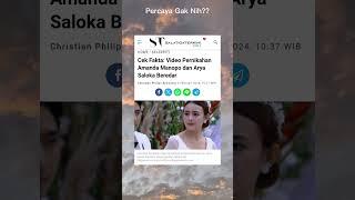 video pernikahan Amanda Manopo dan Arya Saloka beredar #aryasaloka #amandamanopo