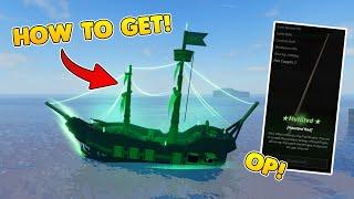 HOW TO GET FLYING DUTCHMAN BOAT in FISCH! | Roblox