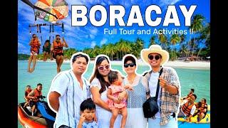 Trip to Boracay Part 2 | Land Tour, Island Hopping, Parasailing, and more!!