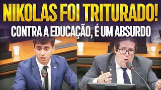 NIKOLAS DÁ TIRO NO PÉ COM PROJETO PARA PROFESSORES! DEU RUIM PRA ELE NA SESSSÃO!