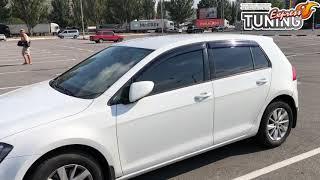 Ветровики Фольксваген Гольф 7 хэтчбек / Дефлекторы окон Volkswagen Golf 7 5D / Тюнинг запчасти / HIC