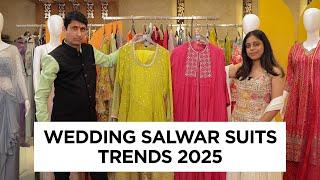 Latest Salwar Suit Design 2025 | Anarkalis Comeback to Draped Skirts.