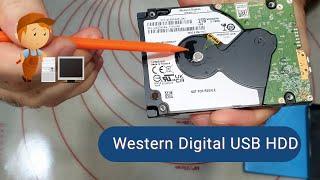 Western Digital External Hard Drive - Water damage repair.