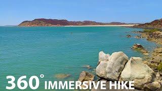 Hearson's Cove - Burrup Peninsula - Western Australia, 360 hiking video