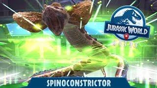 SPINOCONSTRICTOR NEW UNIQUE HYBRID UNLOCKED (JURASSIC WORLD ALIVE)