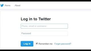 How to log in and browse Twitter.com?