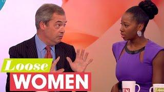 Nigel Farage Discusses The Paris Attacks And Immigration | Loose Women