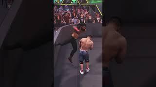 Roman Reigns Superman Punches John Cena!! #wwe2k25 #wwe2k25gameplay