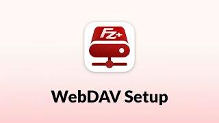 Setting up WebDAV with RemoteDrive